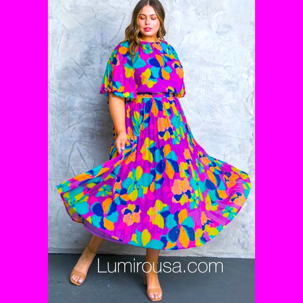 Flying Tomato UPGRADED EVENT WOVEN MIDI DRESS